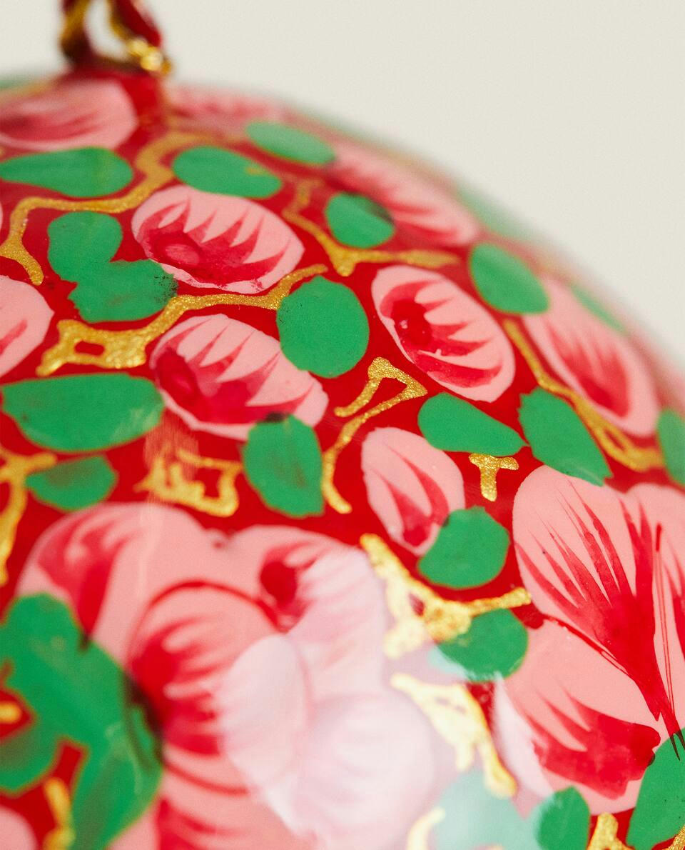 DECORACIÓN DE ARO DE NAVIDAD DE PAPEL PINTADO