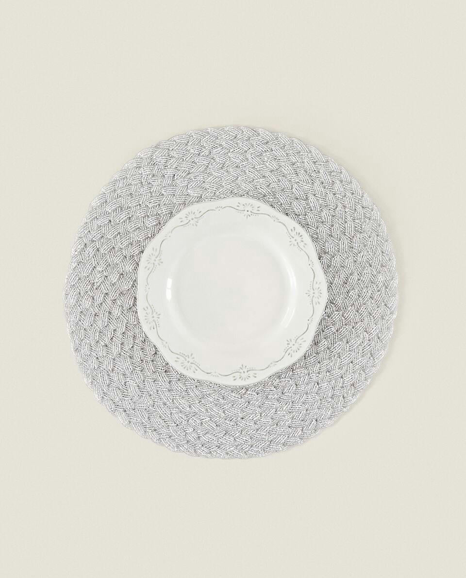 CONFEZIONE DI TOVAGLIETTE NATALIZIE INTRECCIATE (CONFEZIONE DA 2)