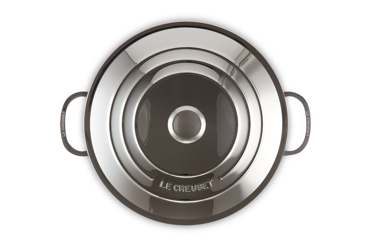 Signature Stainless Steel Shallow Casserole with Lid