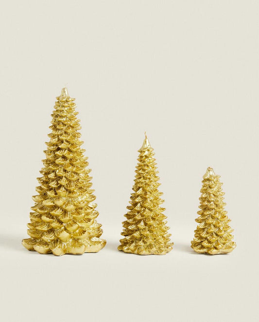 VELAS DECORATIVAS PARA ÁRBOL DE NAVIDAD