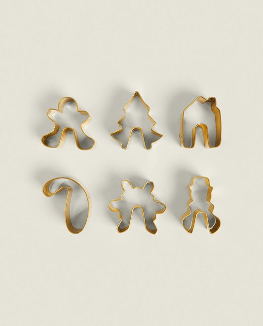 CONFEZIONE DI TAGLIABISCOTTI NATALIZI (CONFEZIONE DA 6)