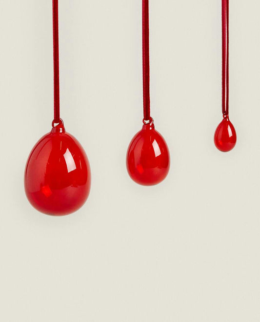 DECORACIÓN DE ARO DE CRISTAL PARA NAVIDAD