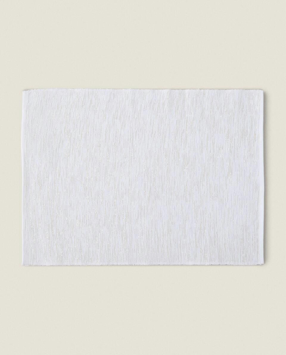 CONFEZIONE DI TOVAGLIETTE NATALIZIE GLITTERATE (CONFEZIONE DA 2)