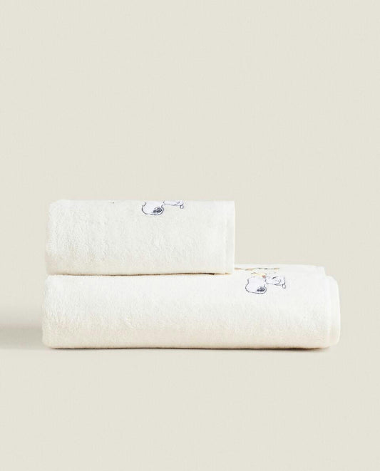 ASCIUGAMANO IN SPUGNA PEANUTS