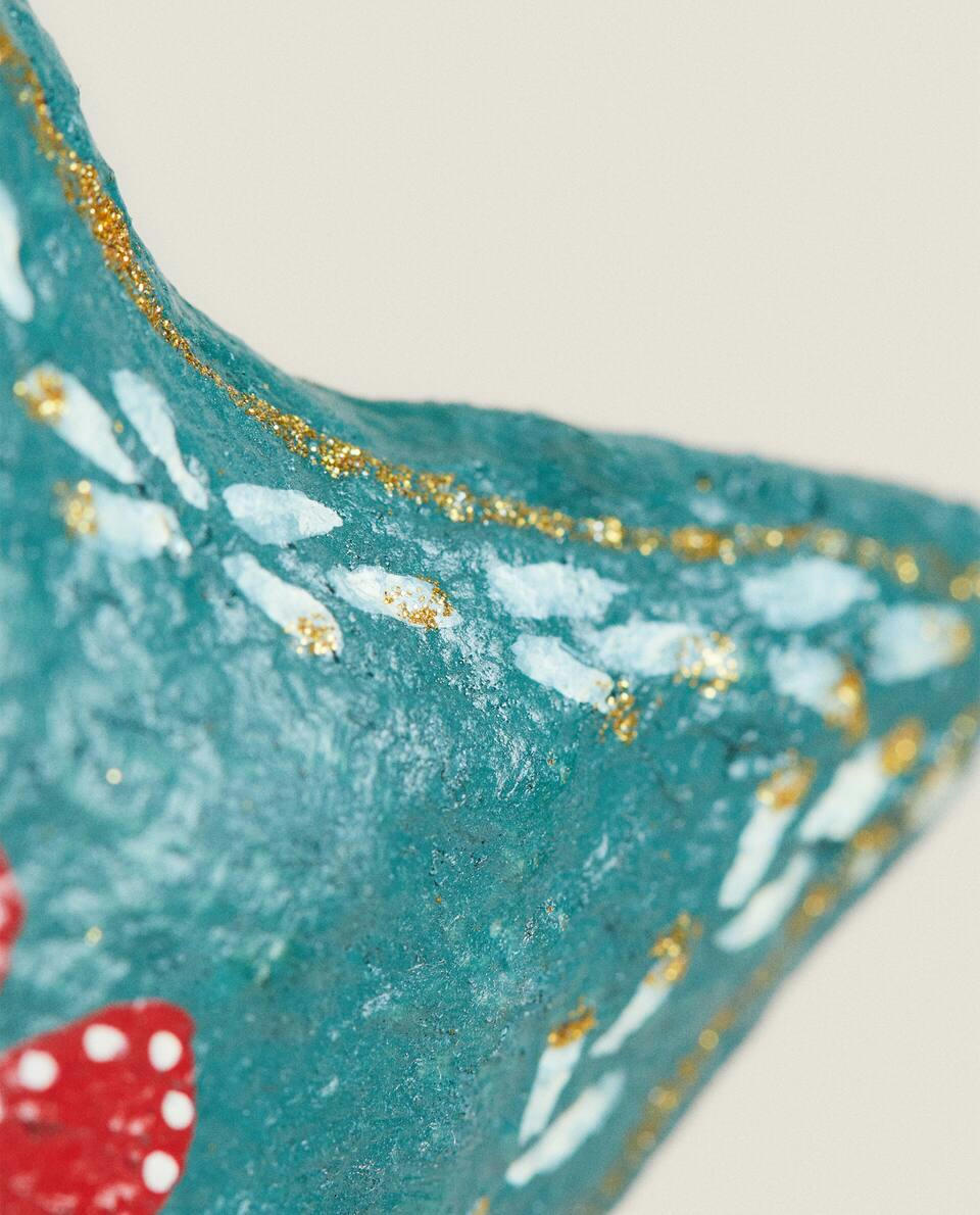 DECORACIÓN NAVIDEÑA DE ESTRELLAS DE PAPEL MCH