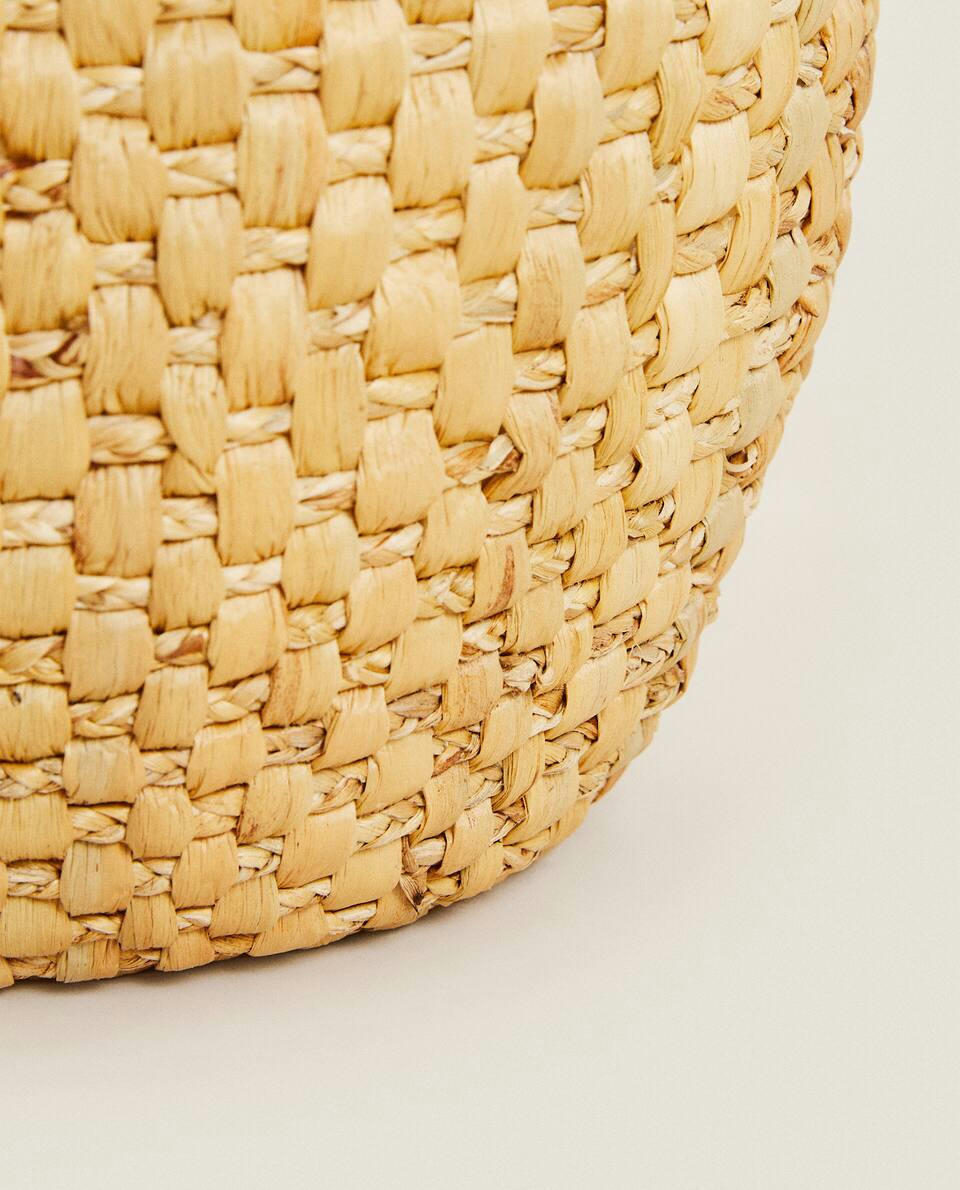 CESTINO ROTONDO A RIGHE