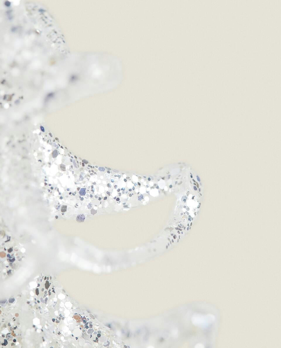 DECORACIÓN DE VIDRIO PARA ÁRBOL DE NAVIDAD