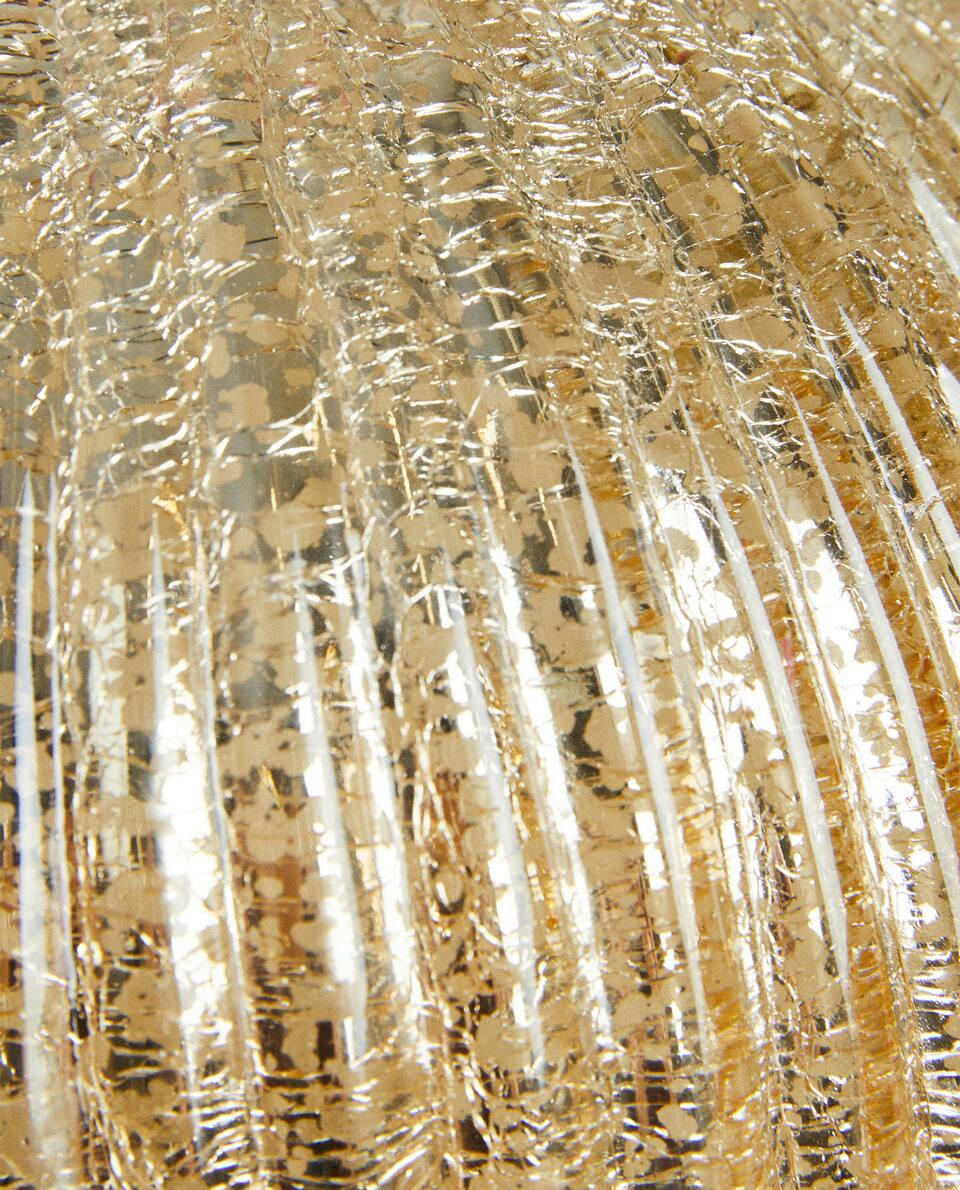 ADORNO DE NAVIDAD DE RAYAS CON LAZO