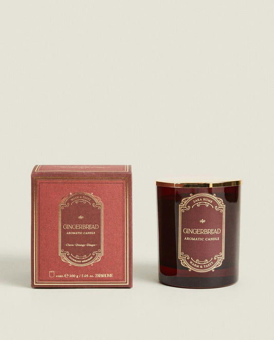 VELAS AROMÁTICAS DE JENGIBRE