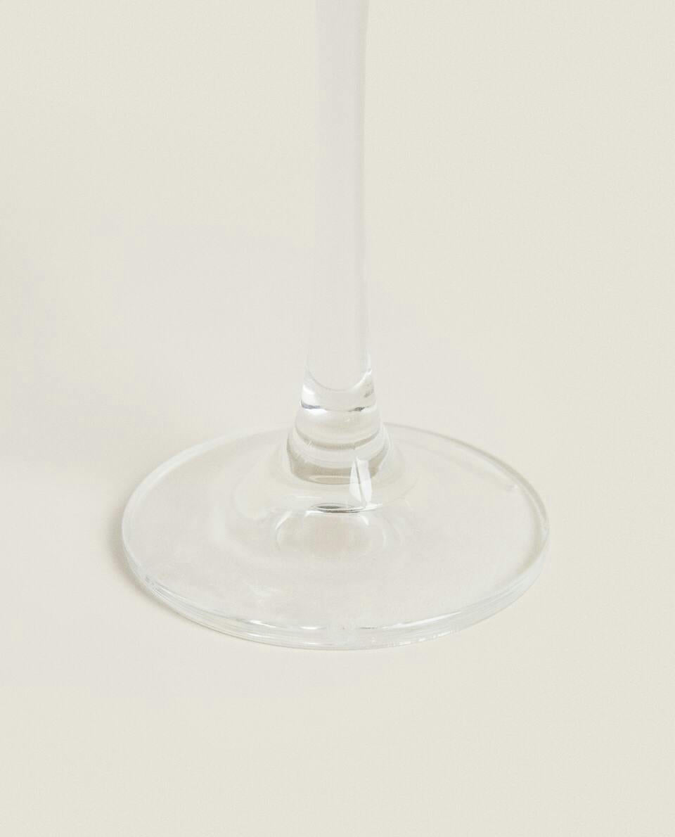 COPA FLAUTA DE COLOR CRISTALINO NAVIDEÑO