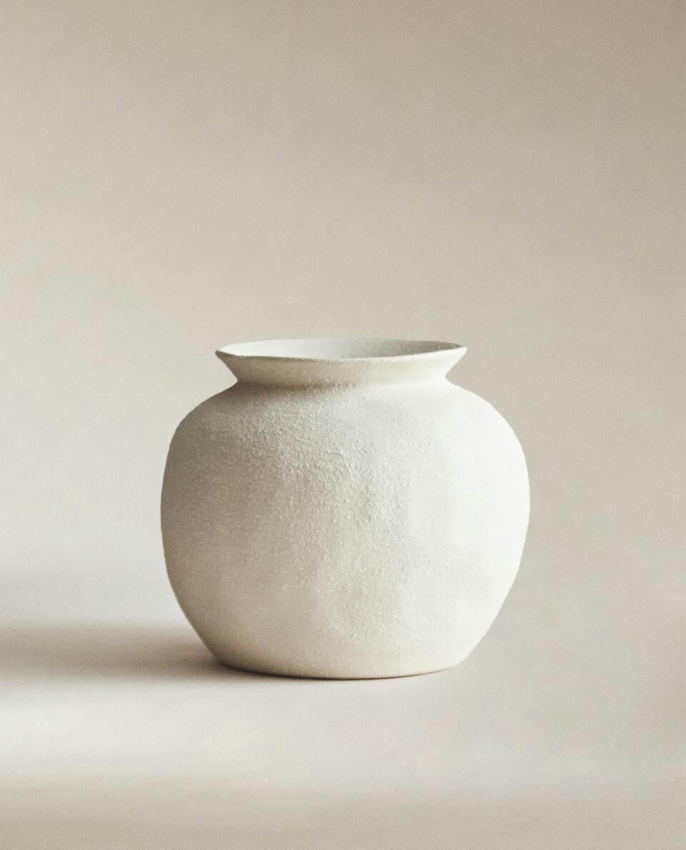 VASO IN TERRACOTTA GREZZA