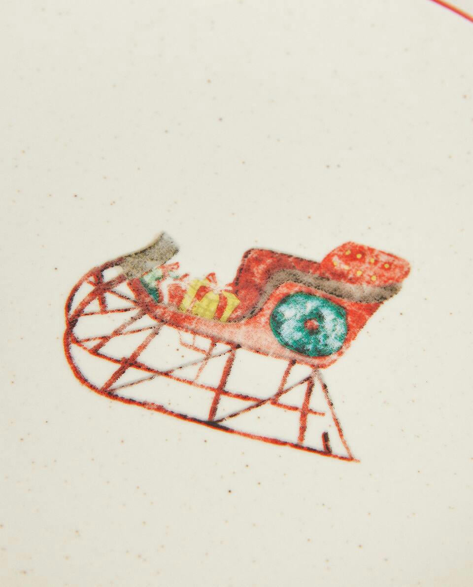SET IN CERAMICA CON STAMPA NATALIZIO