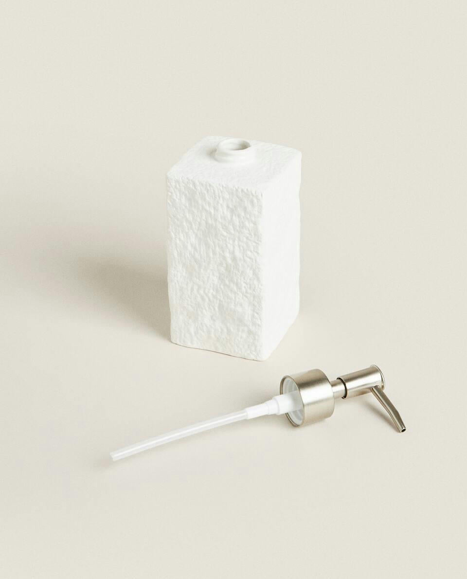 SET DE BAÑO DE CERÁMICA TEXTURIZADA