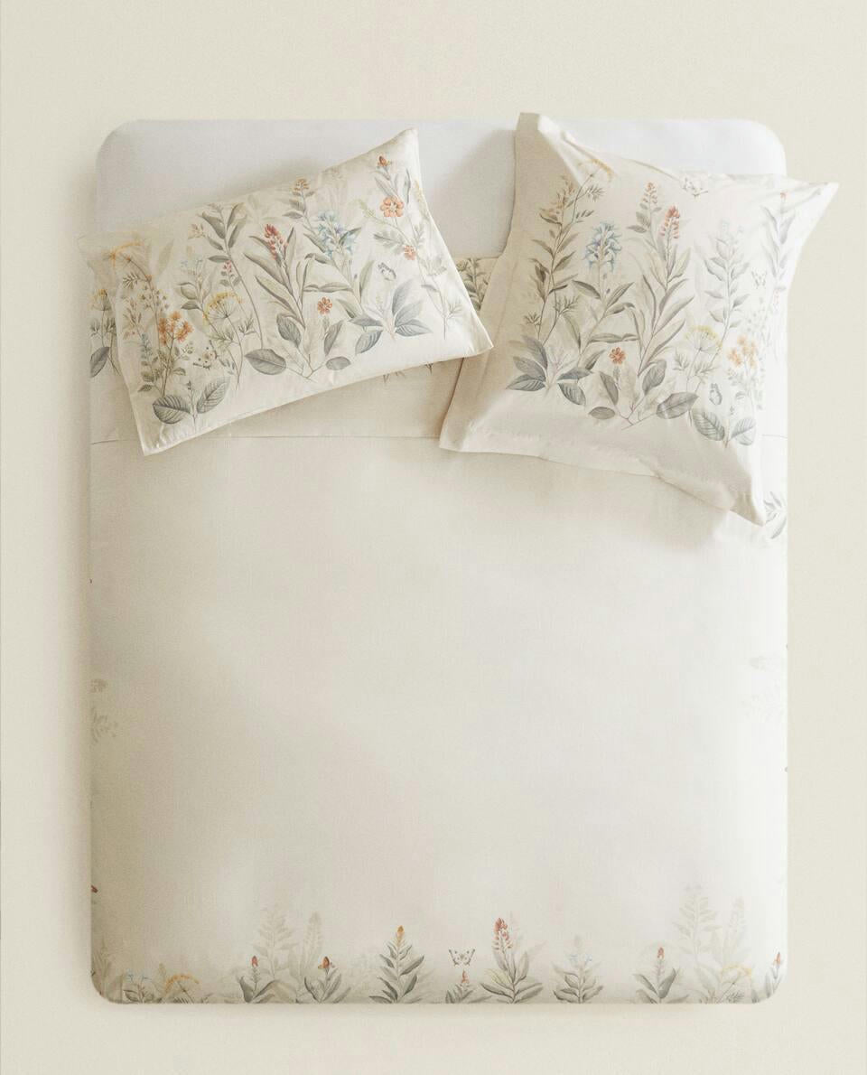 FUNDA NÓRDICA ESTAMPADO FLORAL