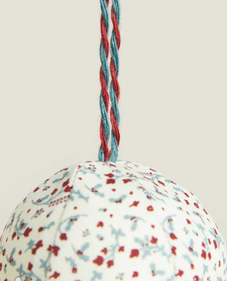 PAQUETE DE ADORNOS NAVIDEÑOS DE PATCHWORK (PAQUETE DE 2) 