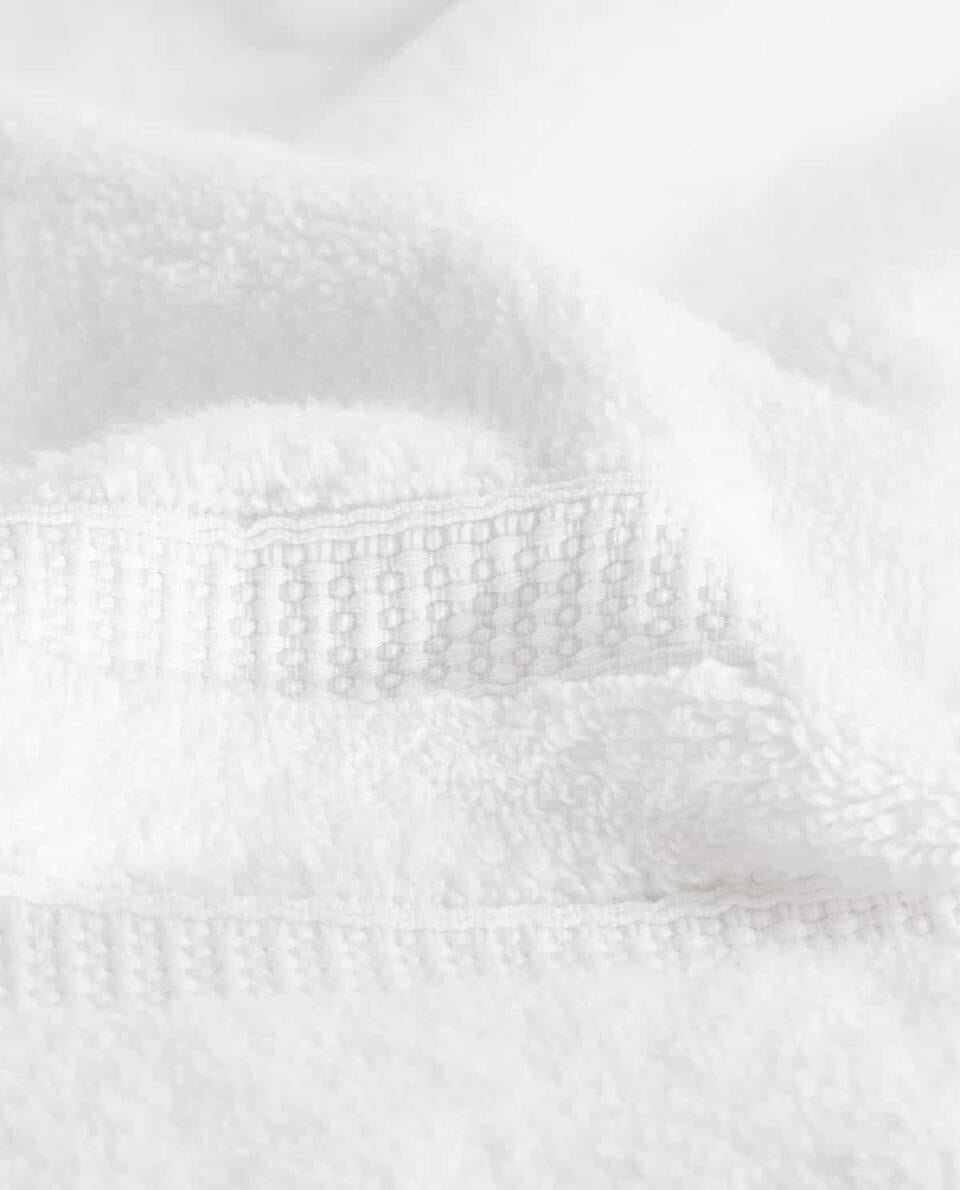 ASCIUGAMANO EXTRA MORBIDO CON DOPPIO BORDO 