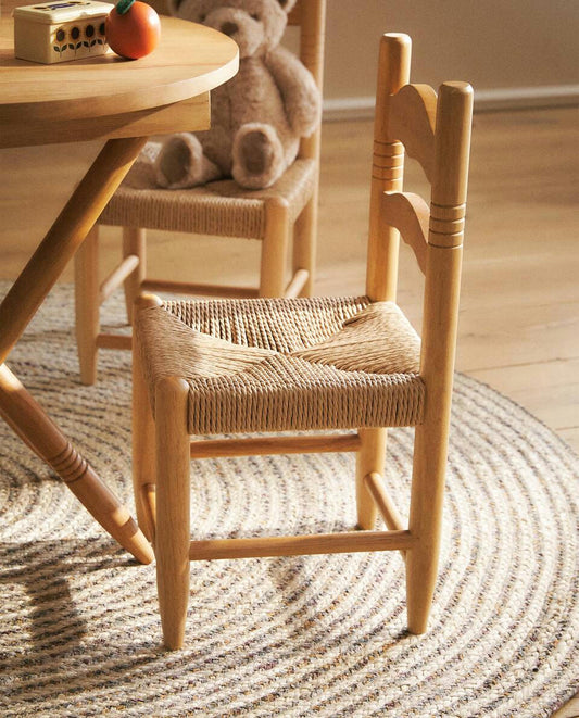 SILLA DE MADERA PARA NIÑOS 
