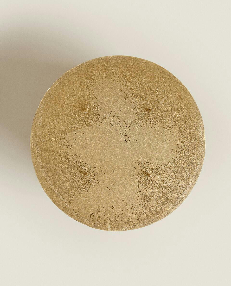 CANDELA DI NATALE ORO 