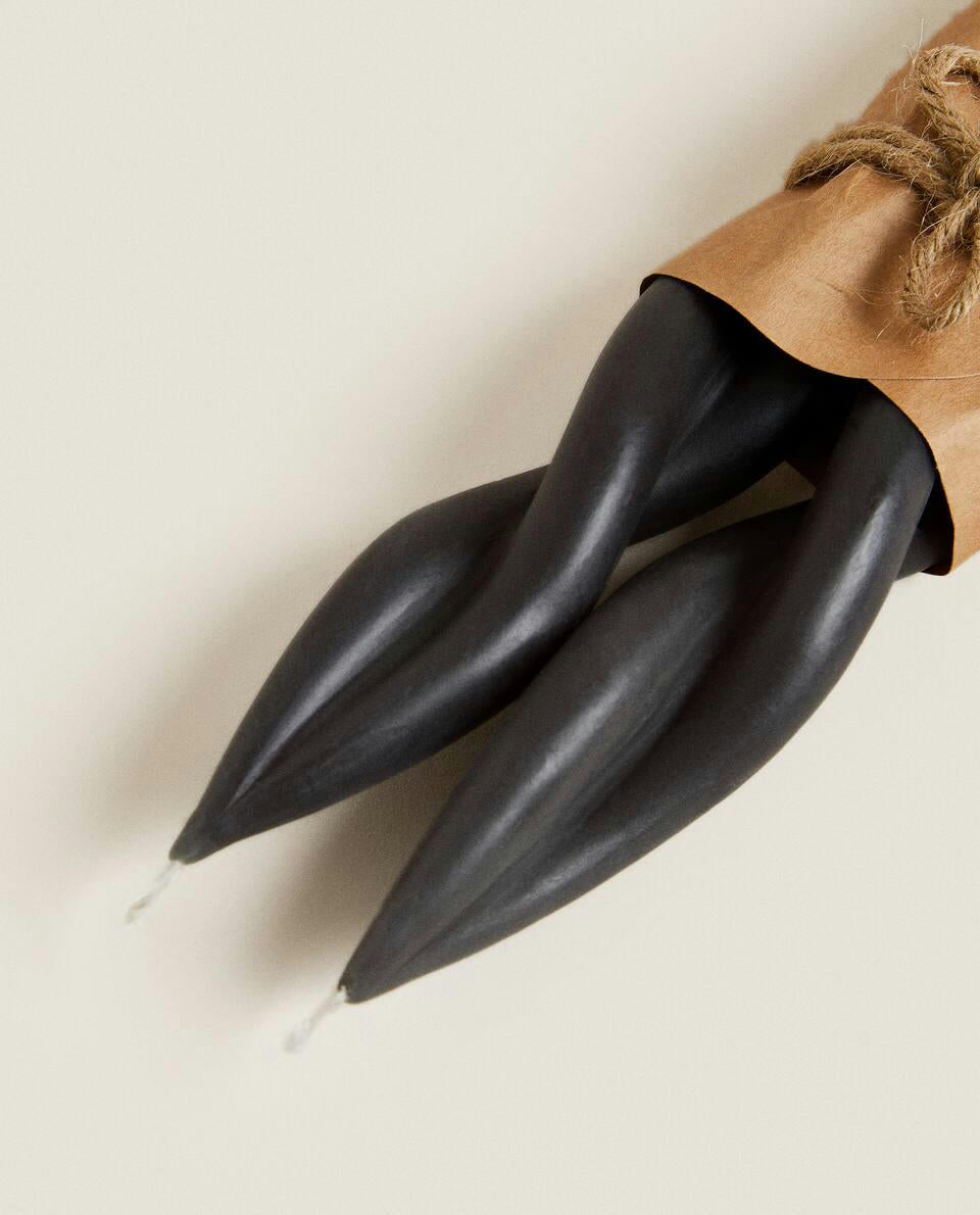 VELA ESPIRAL (PAQUETE DE 2) 