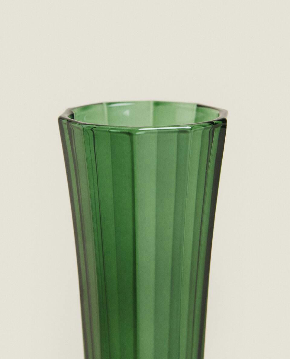 JUEGO DE CRISTALERÍA FACETADA 