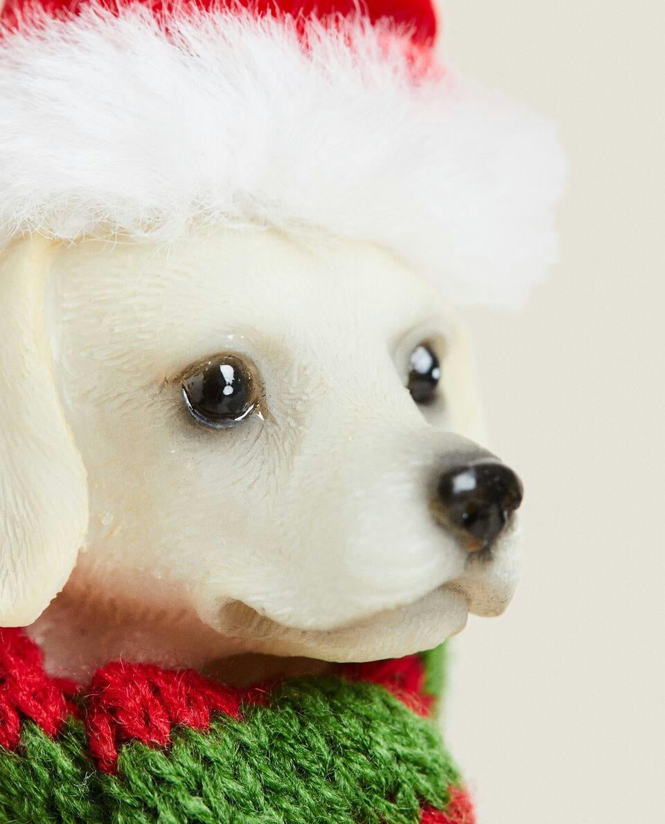 DECORACIÓN NAVIDEÑA DE RESINA DÁLMATA 