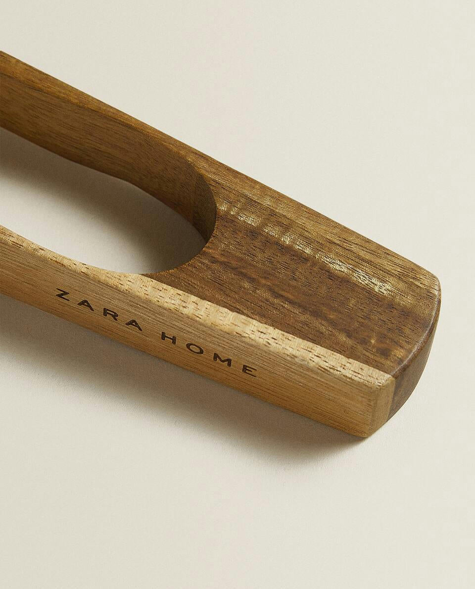 PINZE IN SILICONE E LEGNO 