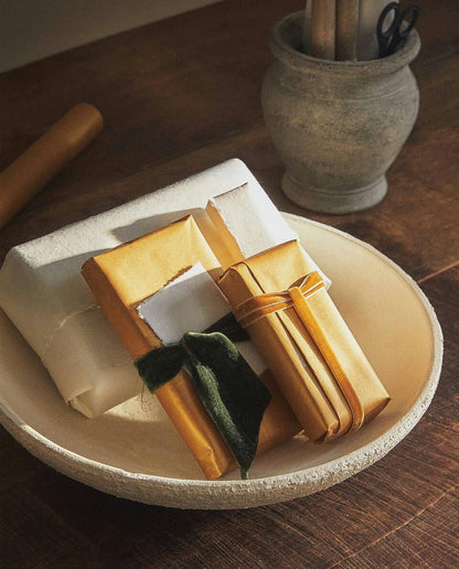 CARTA DA REGALO NATALIZIO ORO 