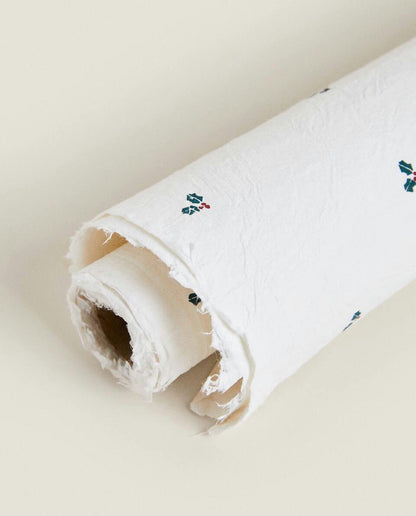 CARTA DA REGALO AGRIFOGLIO DI NATALE 