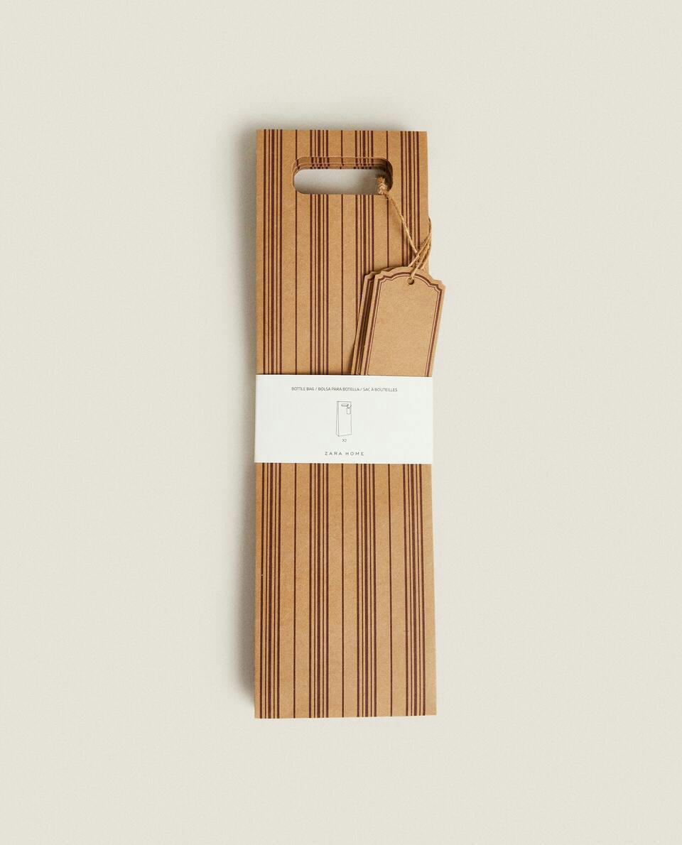 PAQUETE DE BOLSAS DE REGALO DE VINO 