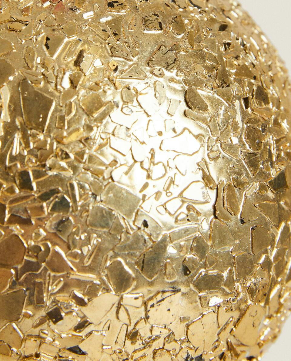 DECORACIÓN DE ARO NAVIDEÑO BRILLANTE 