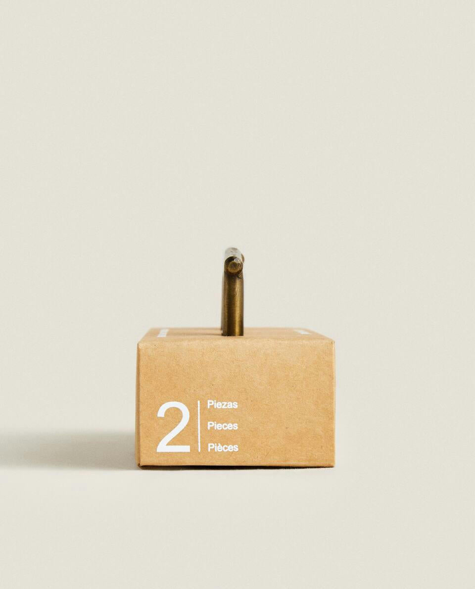 MANIGLIA PER PORTA ORO (CONFEZIONE DA 2) 