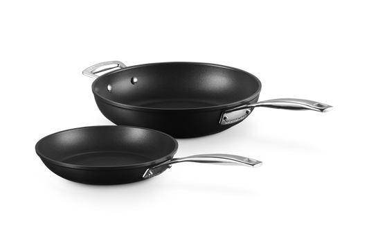 Toughened Non-Stick 2-piece Frying Pan Set