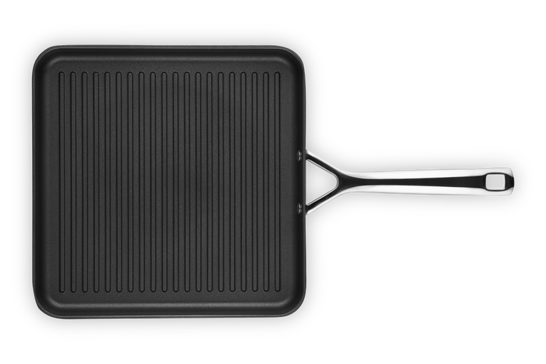 Toughened Non-Stick Square Grill with Long Handle