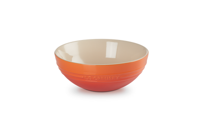 Stoneware Round Serving Bowl