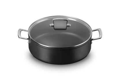 Toughened Non-Stick Sauteuse with Glass Lid