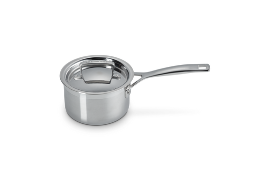 3-ply Stainless Steel Saucepan with Lid