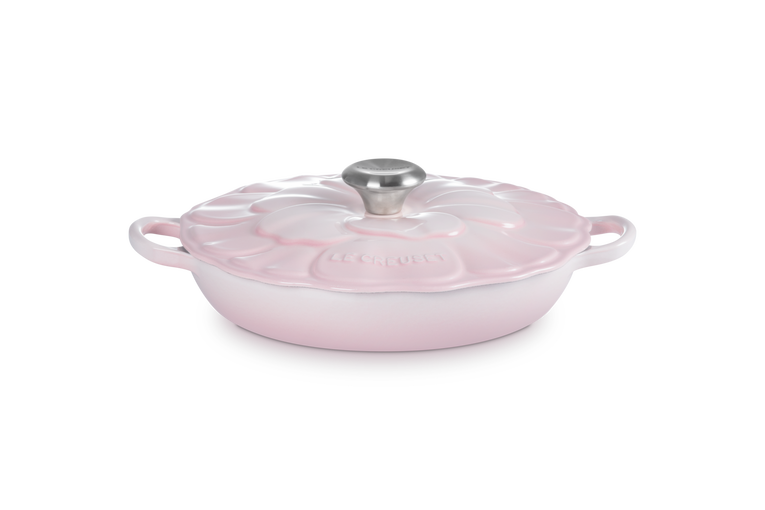 Cast Iron Petal Shallow Casserole