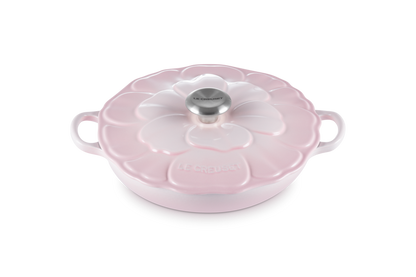 Cast Iron Petal Shallow Casserole