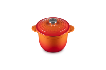 Cast Iron Cocotte Every with Stoneware inner Lid