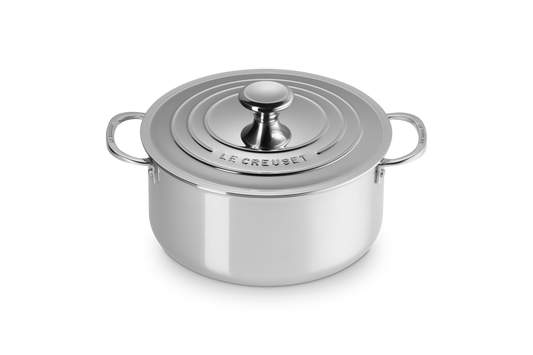 Signature Stainless Steel Casserole with Lid