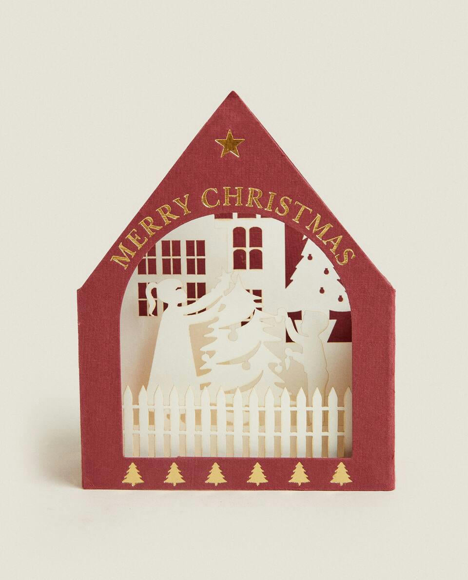 CONFEZIONE DI CARTOLINE DI NATALE (CONFEZIONE DA 3) 