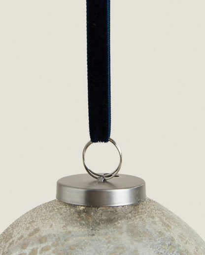 DECORAZIONE DI PALLINE DI VETRO LUMINOSE DI NATALE 