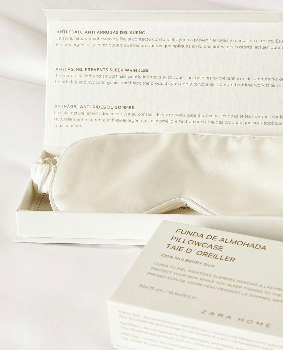 MASCHERA OCCHI 100% SETA DI GELSO 