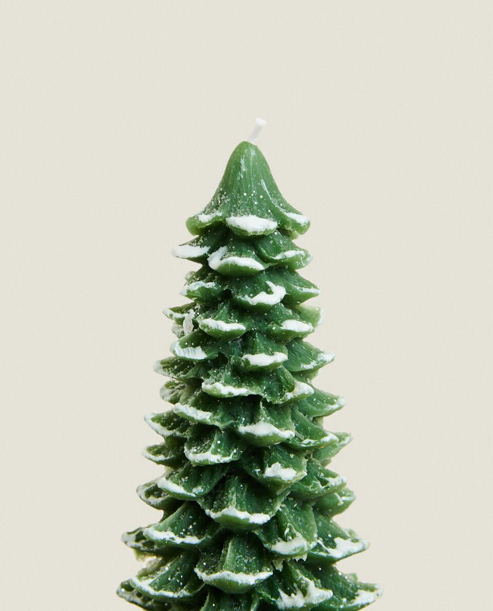 VELA DECORATIVA PARA ÁRBOL DE NAVIDAD 