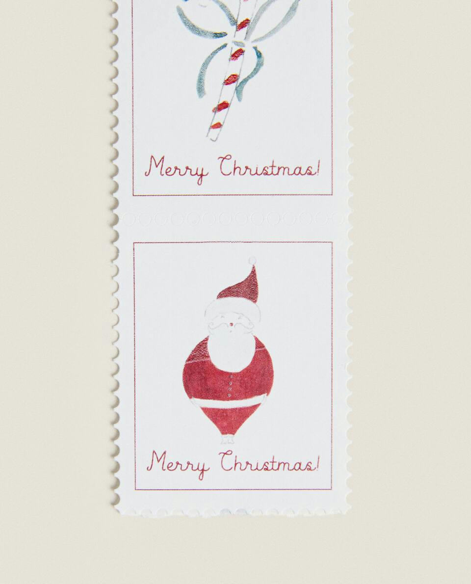 PACK OF CHILDREN¡¯S CHRISTMAS ADHESIVE STAMPS (PACK OF 25)