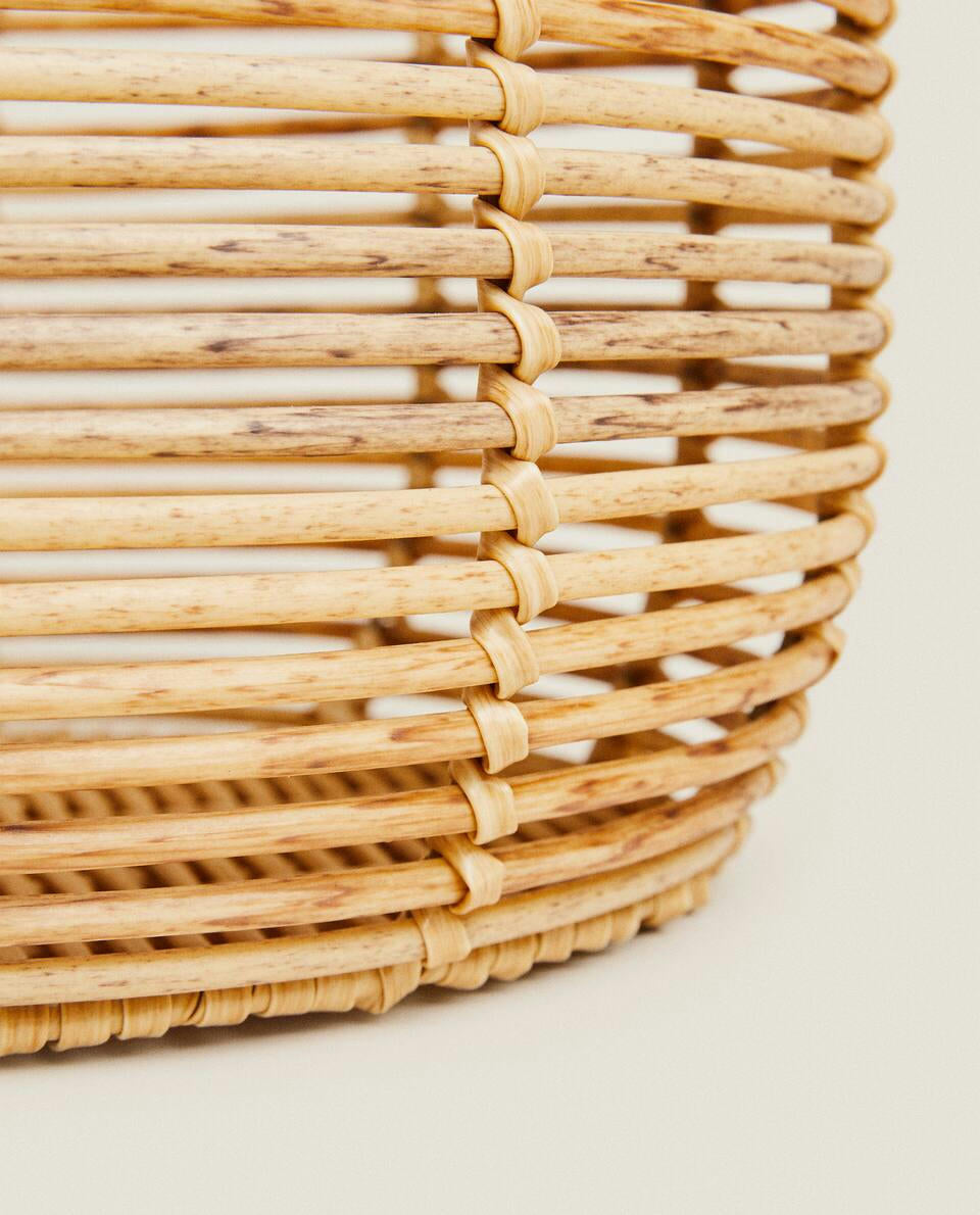 ROUND HAMPER WITH HANDLES