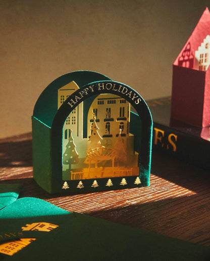 CONFEZIONE DI CARTOLINE DI NATALE (CONFEZIONE DA 3) 