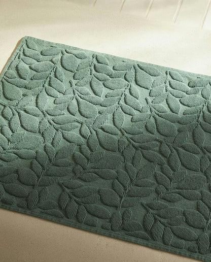 ALFOMBRA DE BAÑO JACQUARD VEGETAL 