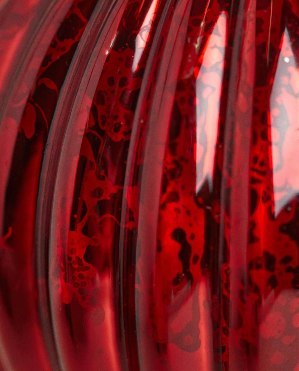 DECORACIÓN DE ARO DE CRISTAL EN ESPIRAL PARA NAVIDAD 