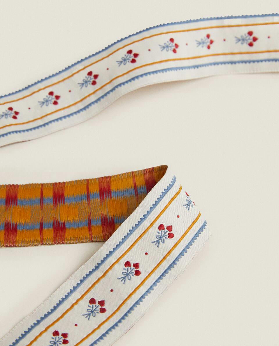 CHILDREN¡¯S REVERSIBLE CHRISTMAS GIFT WRAPPING RIBBON